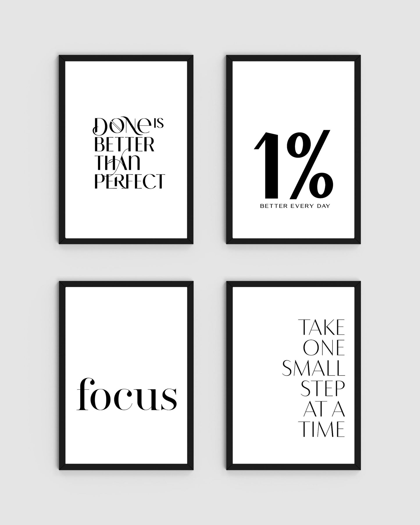 Done is Better than Perfect