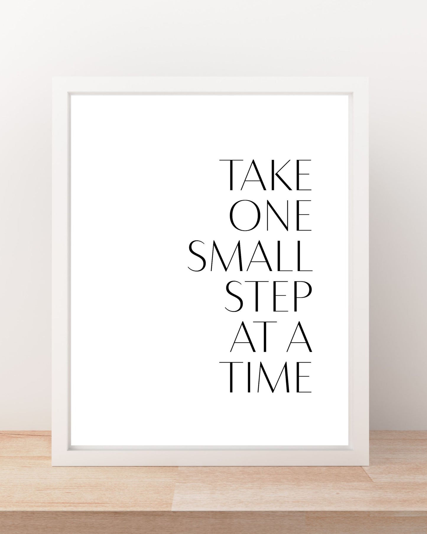 Take One Small Step