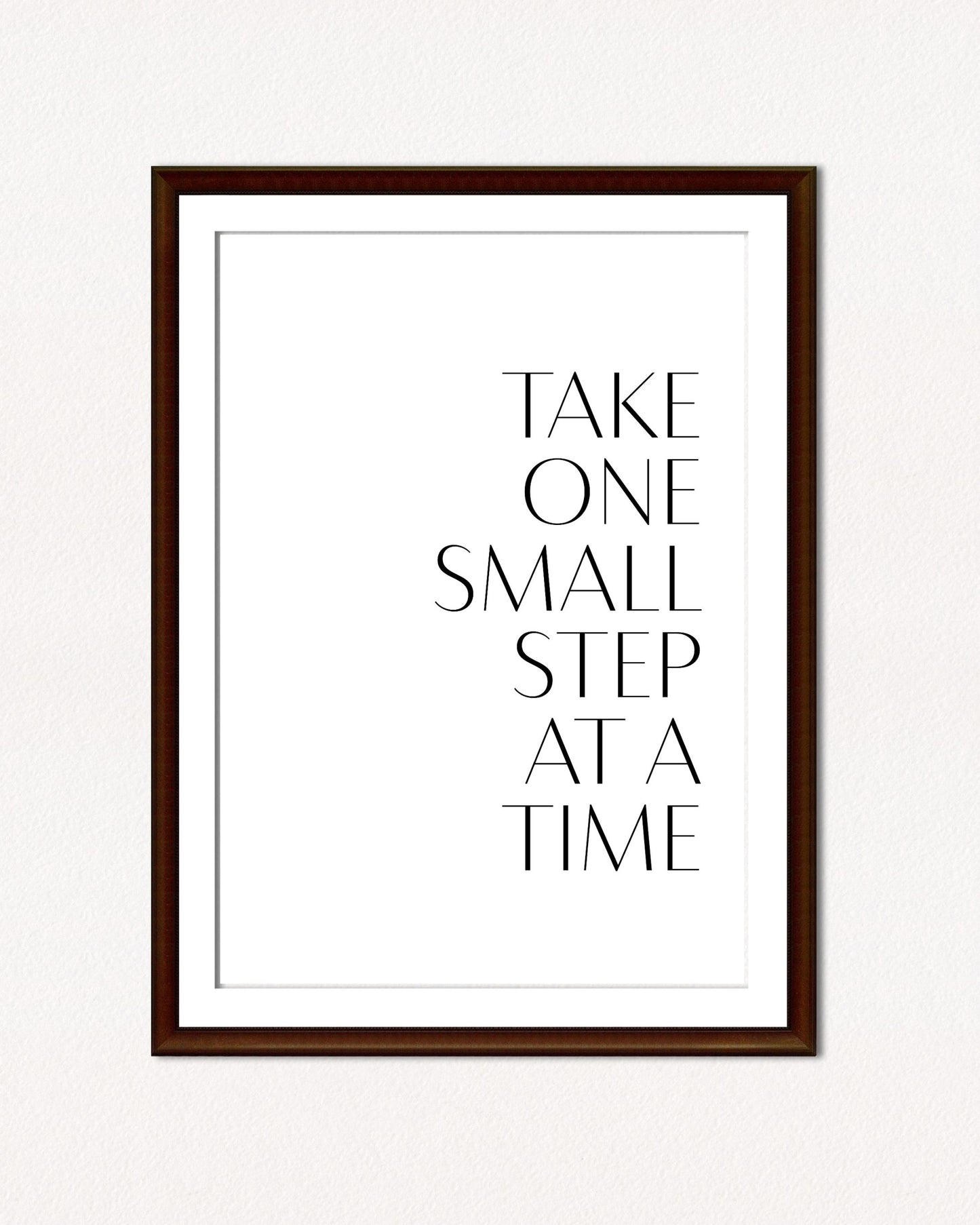 Take One Small Step