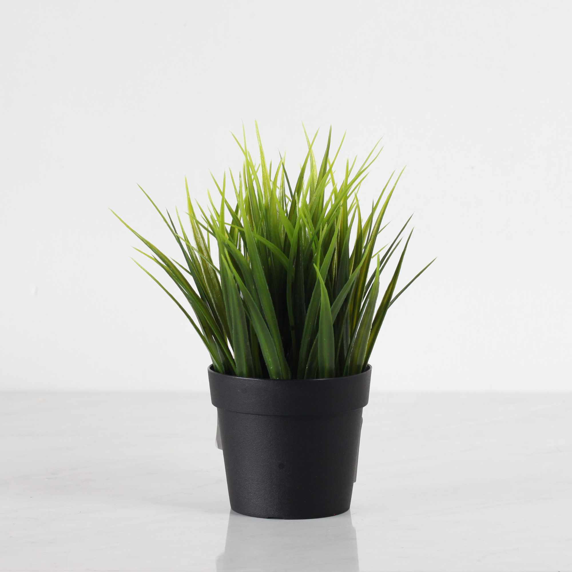 Small Artificial Potted Grass Plant