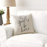 Load image into Gallery viewer, &quot;It&#39;s Good to Be Home&quot; Throw Pillow, 18x18&quot;
