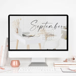 Load image into Gallery viewer, Printable Wall Art and Wallpaper Bundle (Affirmation Wall Art and 2022 Calendar Desktop Wallpaper)
