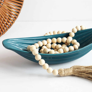 Turquoise Shell Ceramic Tray